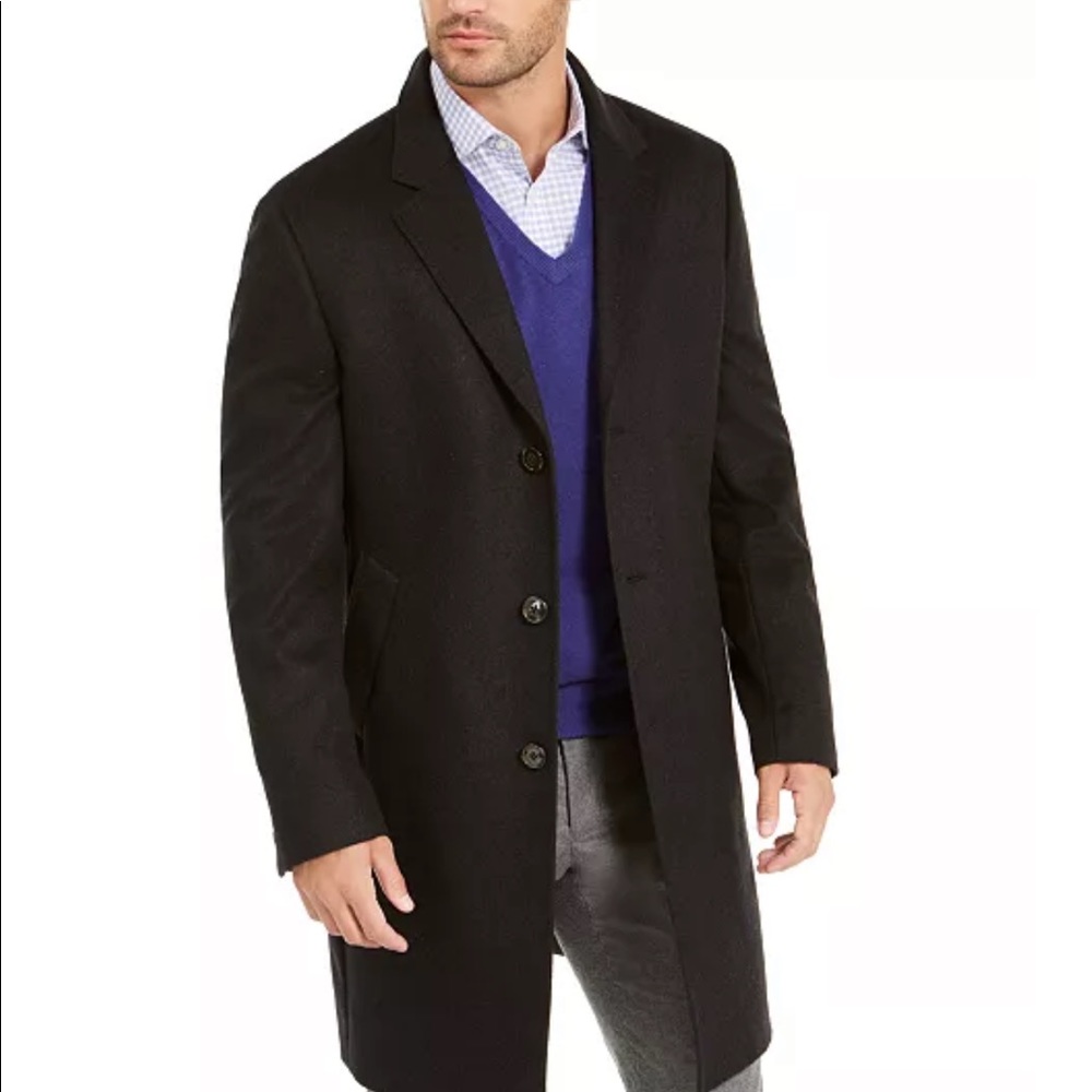 Men’s Lauren by Ralph Lauren Cashmere Classic Fit Overcoat - size 44R